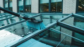 Canopy, Bicycle Shelter &amp; Gutter Cleaning